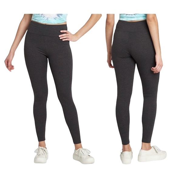 wild fable Pants - NEW Wild Fable High Waisted Classic Leggings Charcoal Gray Size Medium